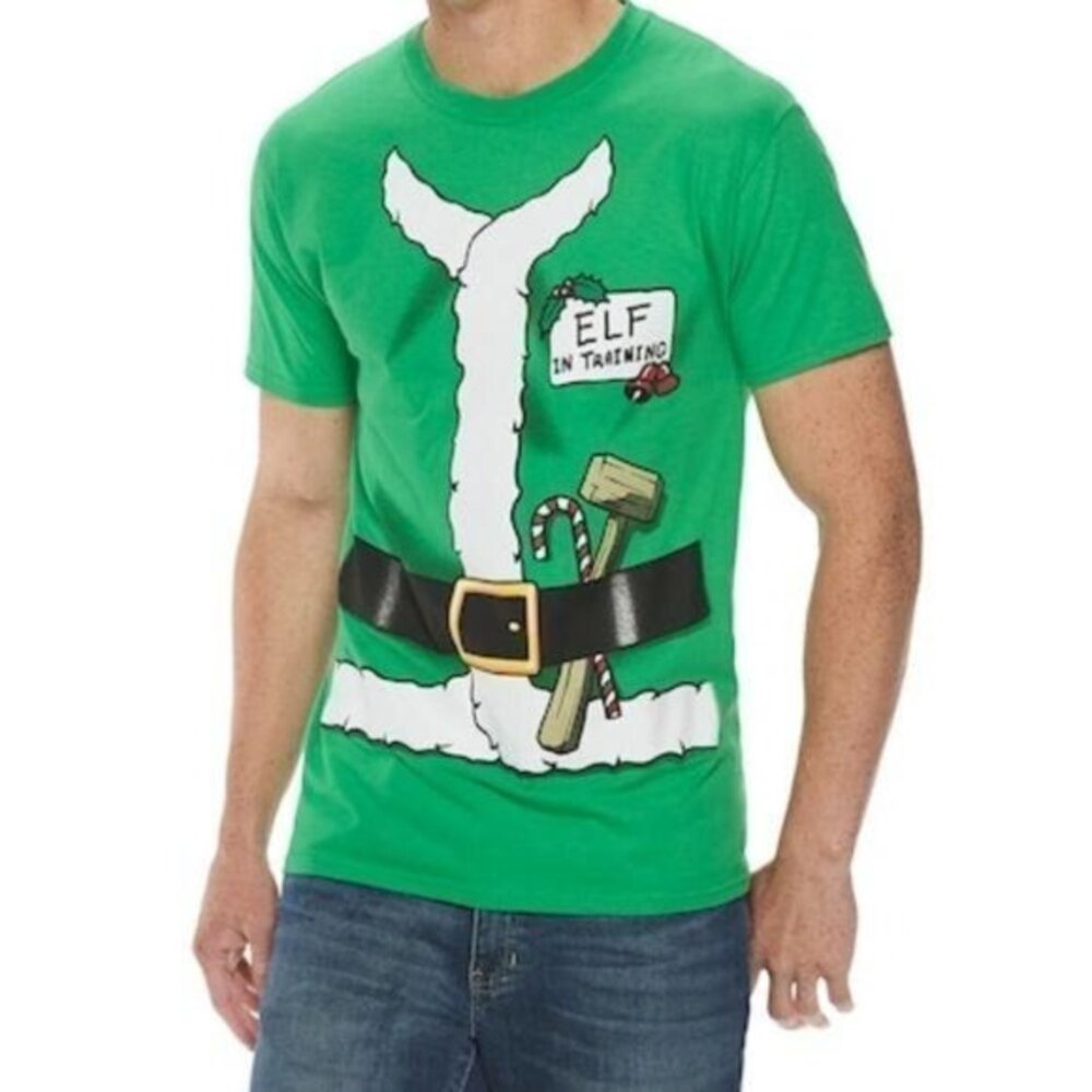 Holiday Party Elf Shirt In Training T-Shirt NWT